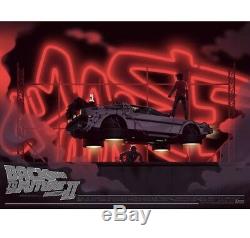 Back to the Future Part II MONDO Poster by George Bletsis SOLD OUT Free Shipping