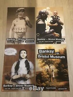 Banksy Bristol Museum Posters Graffiti Street Art Pop Art Mint Sold Out