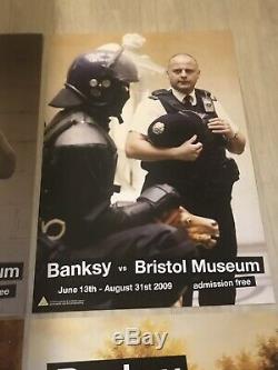Banksy Bristol Museum Posters Graffiti Street Art Pop Art Mint Sold Out