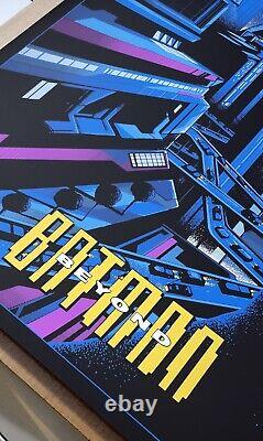Batman Beyond by Kilian Eng Rare MONDO Poster Sold Out Print Edition of 325