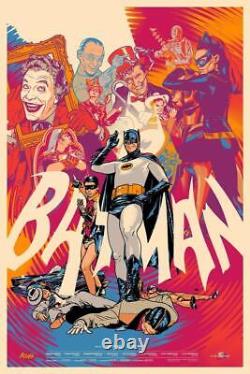 Batman by Martin Ansin Variant Rare sold out Mondo print