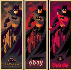Batman by Tom Whalen Sold out Mondo prints Set of 3 prints
