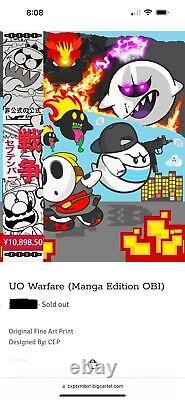 Big Ghost Ltd. UO Warfare Manga Obi Print By CEP CXPTXMBXR Ed. /20 RARE SOLD OUT