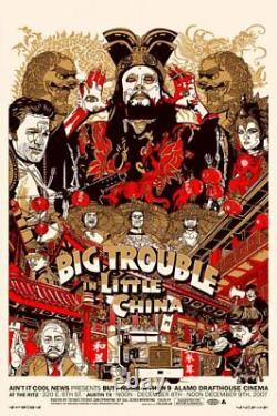 Big trouble in little China by Tyler Stout Regular Sold Out Mondo