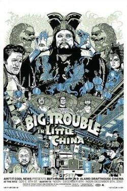 Big trouble in little China by Tyler Stout Set of 2 prints Sold Out Mondo