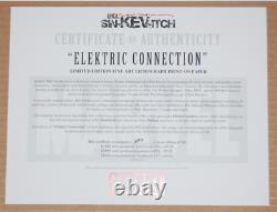 Bill Sienkiewicz Elektric Connection 7/25 signed Elektra Daredevil art print COA
