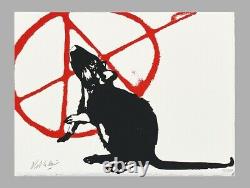 Blek Le Rat The Anarchist Sold Out Signed Limited Edition