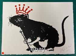 Blek le Rat THE KING Sold Out 2023 Limited Edition 300 In Hand MINT
