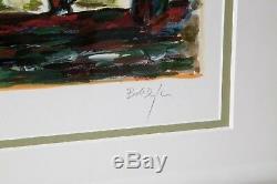 Bob Dylan Vista From Balcony Sold Out Drawn Blank Series SIgned art