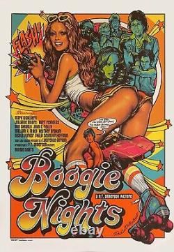 Boogie nights by Rockin Jelly Bean Rare Sold Out Mondo Print