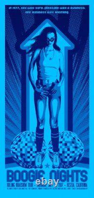 Boogie nights by Todd Slater Variant Rare sold out Mondo print