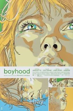 Boyhood by Tomer Hanuka- Rare sold out Mondo print