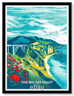 Brand New The Big Sur Coast California by Shepard Fairey Sold Out