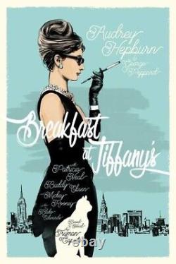 Breakfast at Tiffany's by Greg Ruth Very Rare Sold Out Not Mondo Print