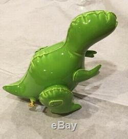 Brett Kern GREEN Ceramic Inflatable T-Rex Sculpture SOLD OUT RARE