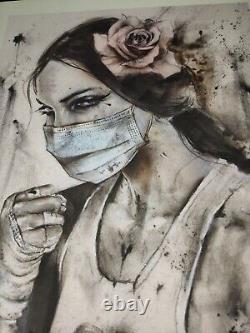 Brian Viveros Healthcare Warriors Print Sold Out Signed #4/178 Graffiti Art