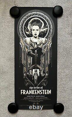 Bride of Frankenstein (Ken Taylor) Mondo SOLD OUT Variant Edition AP Print #3/27