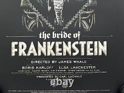 Bride of Frankenstein (Ken Taylor) Mondo SOLD OUT Variant Edition AP Print #3/27