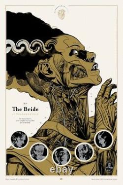 Bride of Frankenstein by Martin Ansin Regular Rare sold out Mondo