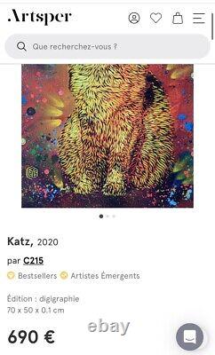 C215 Digigraph 50 by 70 cm. Sold Out. Sold framed