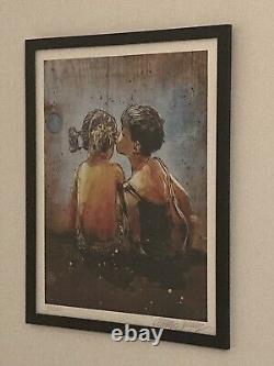 C215 Sold Out Lithograph Sold framed