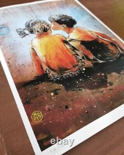 C215 Sold Out Lithograph Sold framed