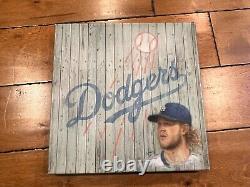 CLAYTON KERSHAW Mike Kupka GALLERY WRAPPED Giclee Baseball Art Sold Out 1/195