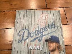 CLAYTON KERSHAW Mike Kupka GALLERY WRAPPED Giclee Baseball Art Sold Out 1/195