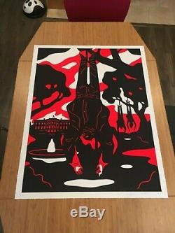 CLEON PETERSON ABSOLUTE POWER PRINT SOLD OUT /150 blood & soil little man