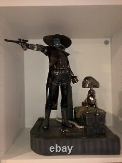 Cad Bane and Todo Custom 1/4 Scale Fan Art Resin Statue RARE Sold Out