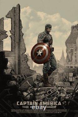 Captain America by Rory Kurtz Rare sold out Mondo