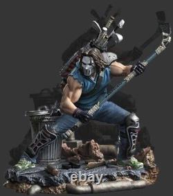 Casey Jones Resin Statue Iron Studios Sideshow NIB TMNT Sold Out Rare Art Scale