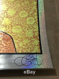 Chuck Sperry ATHENA Screen Print Sparkle Foil #ed 1/10 SOLD OUT SIGNED Mint