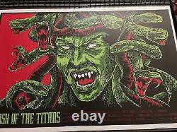 Clash of the titans by Ken Taylor Regular Rare sold out Mondo