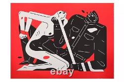 Cleon Peterson Talk Talk Talk Red SOLD OUT 24X18 EDITION OF 100