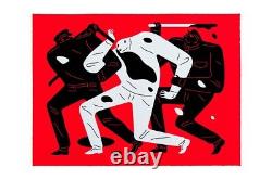 Cleon Peterson The Disappeared Red SOLD OUT 24X18 EDITION OF 100