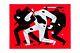 Cleon Peterson The Disappeared Red Sold Out 24x18 Edition Of 100