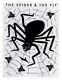 Cleon Peterson The Spider & The Fly White Sold Out 24x18 Edition Of 100