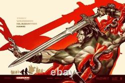 Conan the Barbarian by Martin Ansin Regular Rare sold out MONDO screenprint