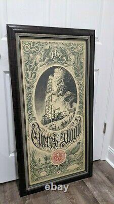 Custom Framed Aaron Horkey There Will Be Blood Variant Mondo print sold out S/N