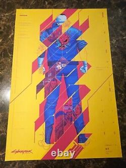 Cyberpunk 2077 Mondo Screen Print Limted Edition SOLD OUT Art poster xx/250