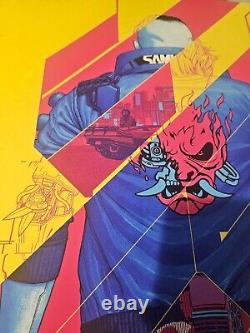 Cyberpunk 2077 Mondo Screen Print Limted Edition SOLD OUT Art poster xx/250