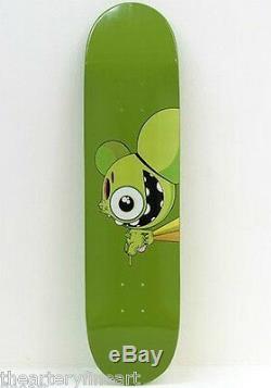 DALEK x Cerealart'Space Monkey (Green)' 2004 Skateboard Skate Deck Sold-Out NEW