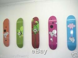 DALEK x Cerealart Space Monkey (Orange), 2004 Skateboard Skate Deck Sold-Out NEW
