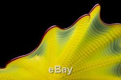 Dale Chihuly Buttercup Persian Sold Out Limited Portland Press Glass Sculpture