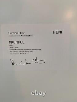 Damien Hirst H8-1 Fruitful LARGE Heni Limited Edition Print Sold Out Signed