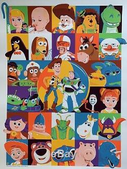 Dave Perillo TOY STORY Pixar Movie Poster Disney Print Mondo PCC Rare Sold Out