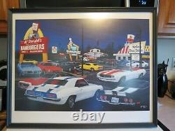 Dave Snyder Definition Of Fast Framed Art Print From 2000 Sold Out Mint