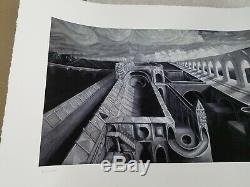 David Welker Viaduct art print SOLD OUT not Bear Bull Bakers Dozen poster