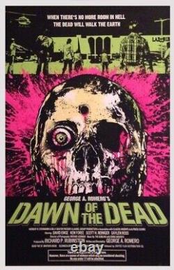 Dawn of the dead by James Rheem Davis Variant Sold Out Mondo Print